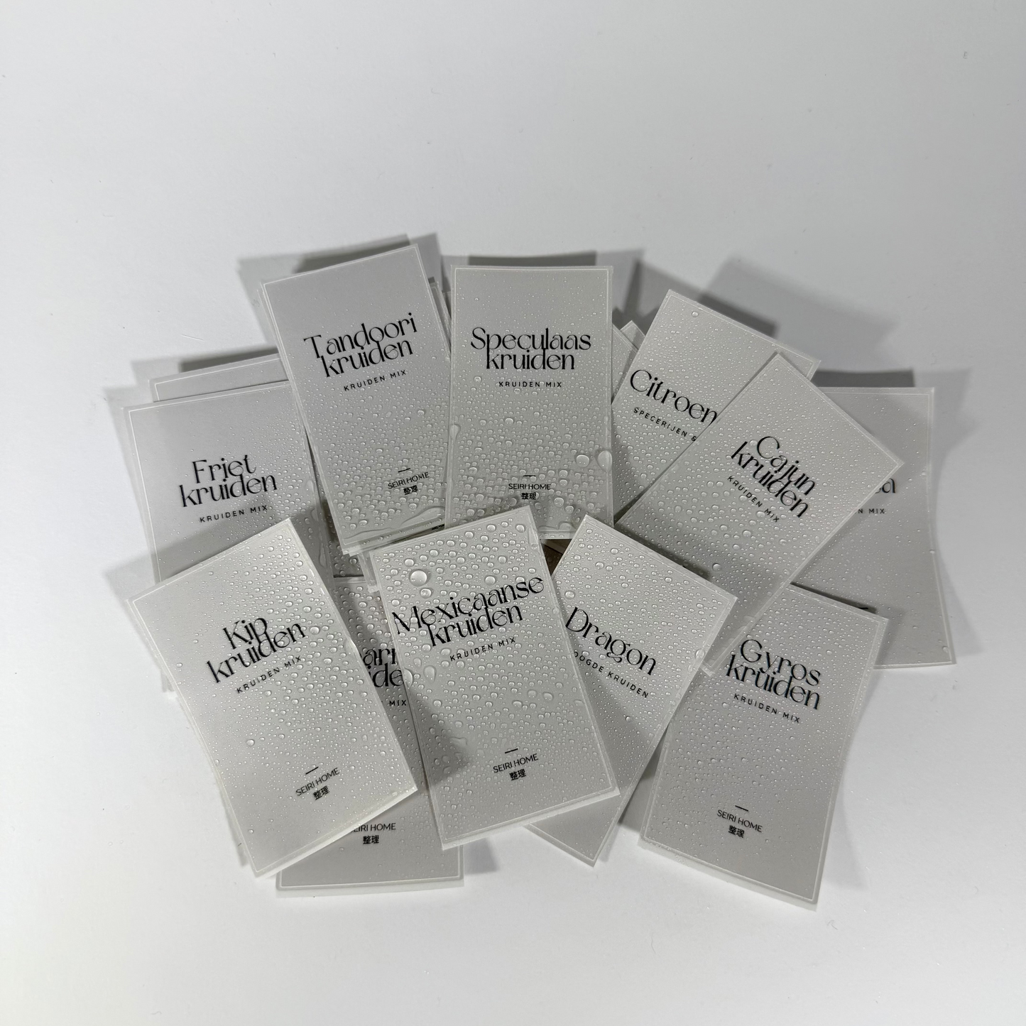 Kruiden Labels 18 Stuks (Engels) Pakket 1