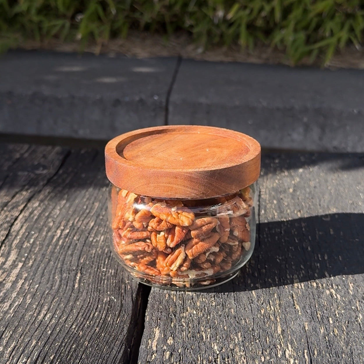 Seiri Round Acacia Jar