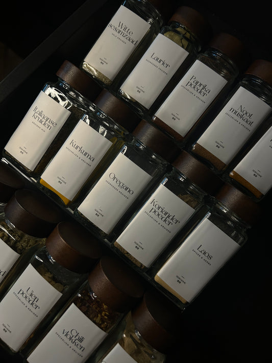Kruiden Labels 18 Stuks